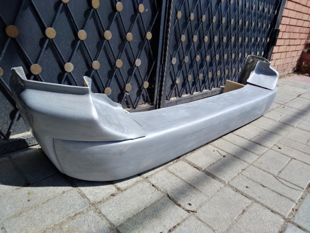 Силовой бампер задний стеклопластиковый (в сборе) на Mitsubishi Pajero Sport I купить недорого с доставкой в Пенза