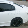 Лип спойлер для Honda Civic 4D (2006-2012) купить недорого с доставкой в Пенза
