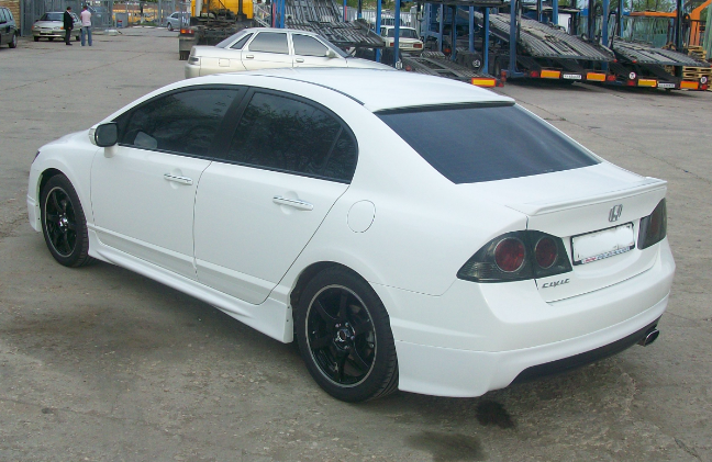 Лип спойлер для Honda Civic 4D (2006-2012) купить недорого с доставкой в Пенза
