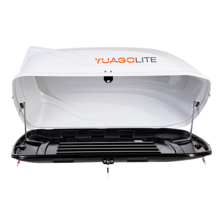 Автобокс YUAGO Lite (тиснение), белый, 250л купить недорого с доставкой в Пенза