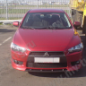 Зубатка - вставка между передними клыками для Mitsubishi Lancer X (2007-2016) купить недорого с доставкой в Пенза