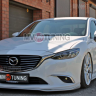 Сплиттер передний под стандартный бампер для Mazda 6 (2013-н.в.) купить недорого с доставкой в Пенза