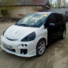 Пластиковый капот с 2 мя воздухоотводами для Honda Fit GD купить недорого с доставкой в Пенза