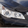 Накладки на фары (реснички) для Subaru Outback (4th generation)/Legacy (5th generation)(2009-2014) купить недорого с доставкой в Пенза
