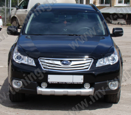 Накладки на фары (реснички) для Subaru Outback (4th generation)/Legacy (5th generation)(2009-2014) купить недорого с доставкой в Пенза