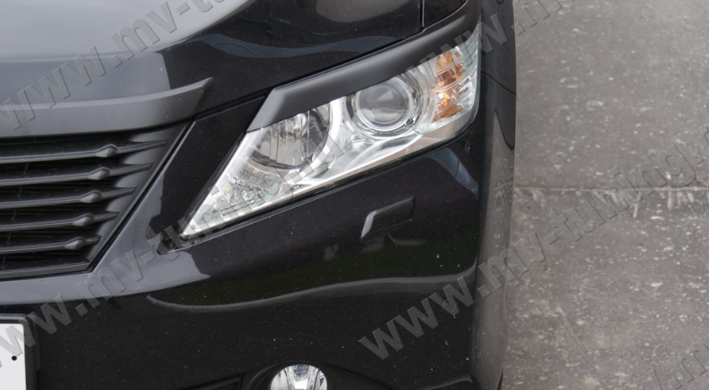 Накладки на фары (реснички) для Toyota Camry XV50 (2012-2014) купить недорого с доставкой в Пенза