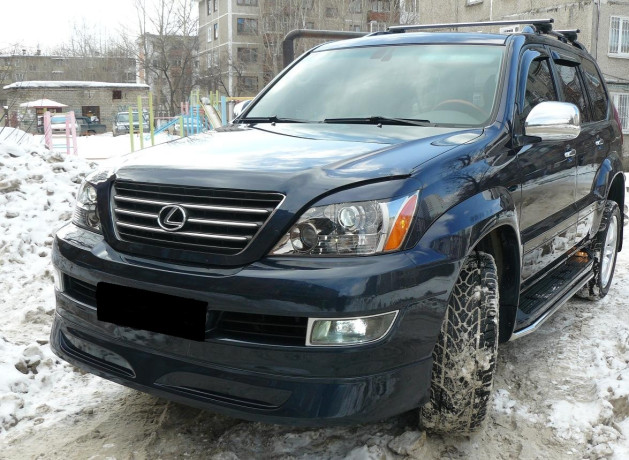 Накладка на передний бампер "Lx-Mode" Lexus GX 470 купить недорого с доставкой в Пенза