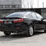 Диффузор заднего бампера var №2 (текстурный пластик) для Toyota Camry XV50 (2012-2014) купить недорого с доставкой в Пенза