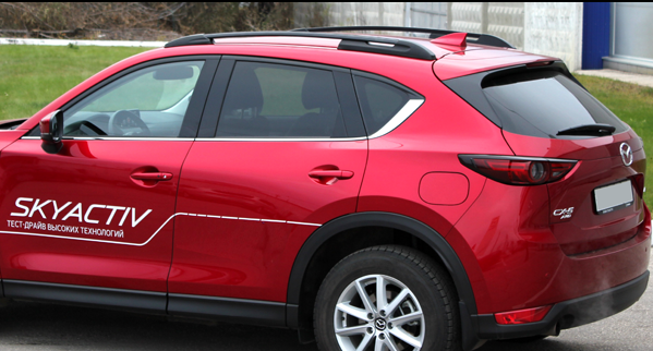 Рейлинги Mazda CX-5 (2016-н.в.) Чёрный купить недорого с доставкой в Пенза