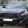 Накладки на фары (реснички) var №2 для Infiniti FX (2nd generation) купить недорого с доставкой в Пенза