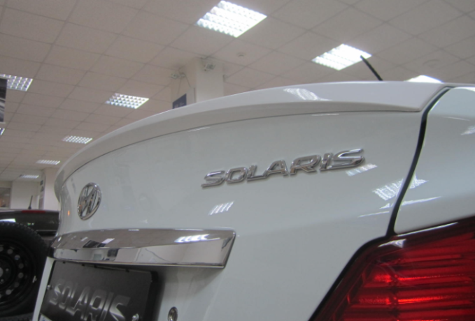 Лип-спойлер для Hyundai Solaris (2010-2016) купить недорого с доставкой в Пенза