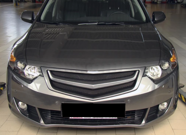 Решетка радиатора "Sport" var №3 (сетка в комплекте) для Honda Accord VIII (2008-2010) купить недорого с доставкой в Пенза