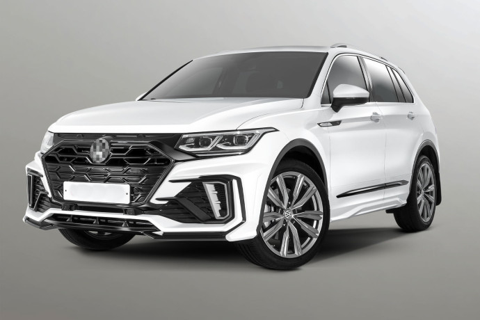 Накладки на двери Volkswagen Tiguan (2020-н.в.) купить недорого с доставкой в Пенза