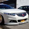 Накладка (юбка) переднего бампера "Modulo" для Honda Accord VIII (2008-2013) купить недорого с доставкой в Пенза