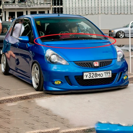Накладка на капот "Fabolous" для Honda Fit GD купить недорого с доставкой в Пенза