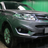 Защита радиатора "Standart" Chery Tiggo 5 (2014-2016) низ, чёрная купить недорого с доставкой в Пенза