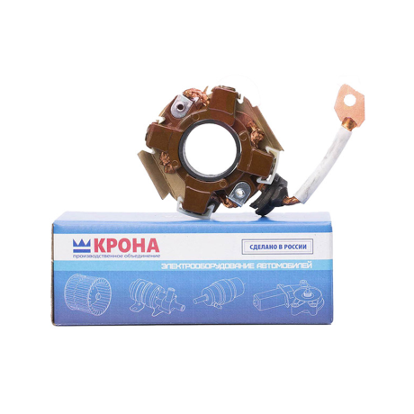 Щеточный узел B@3 2110-2115 (старого образца) корпус текстолит на стартеры ЗиТ, пр-во Крона купить недорого с доставкой в Пенза